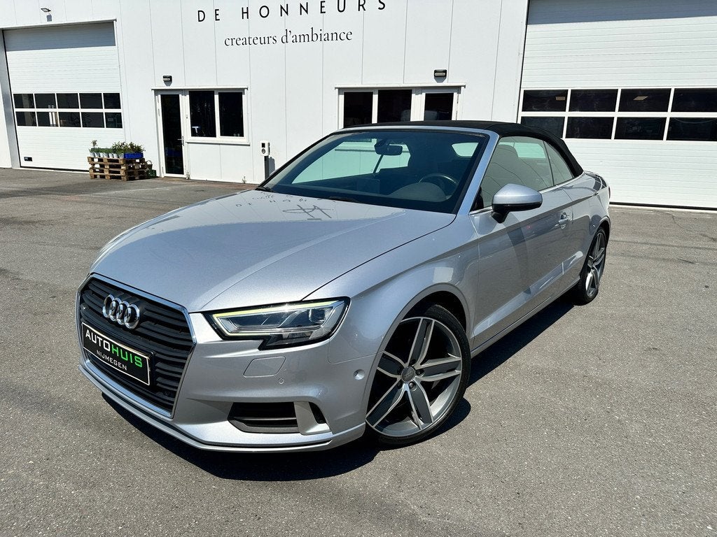Audi A3 Cabriolet 1.4 TFSI Ambition Pro Line S Cabriolet 19", Gebruikt, Zwart, 4 cilinders, 4 stoelen