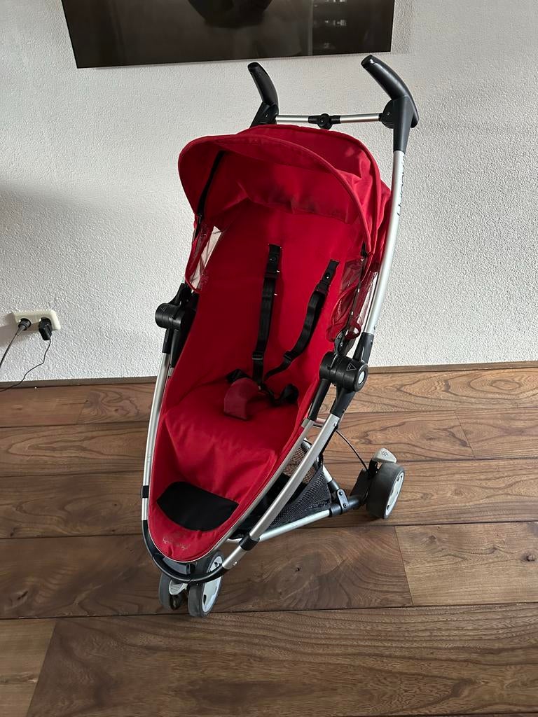 Quinny Zapp Xtra 2 Buggy - Rood, Ophalen, Gebruikt, Quinny, Verstelbare rugleuning