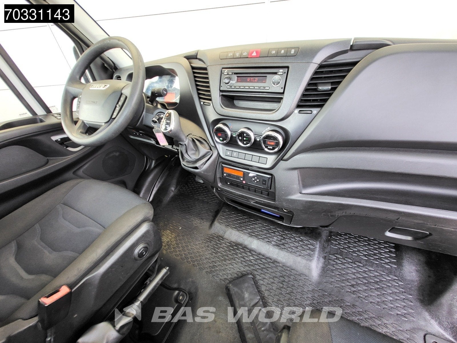 Iveco Daily 72C21 3.0L Automaat Dubbellucht Oprijwagen 3,5t, Auto's, Bestelauto's, Automaat, Stof, Gebruikt, Euro 6
