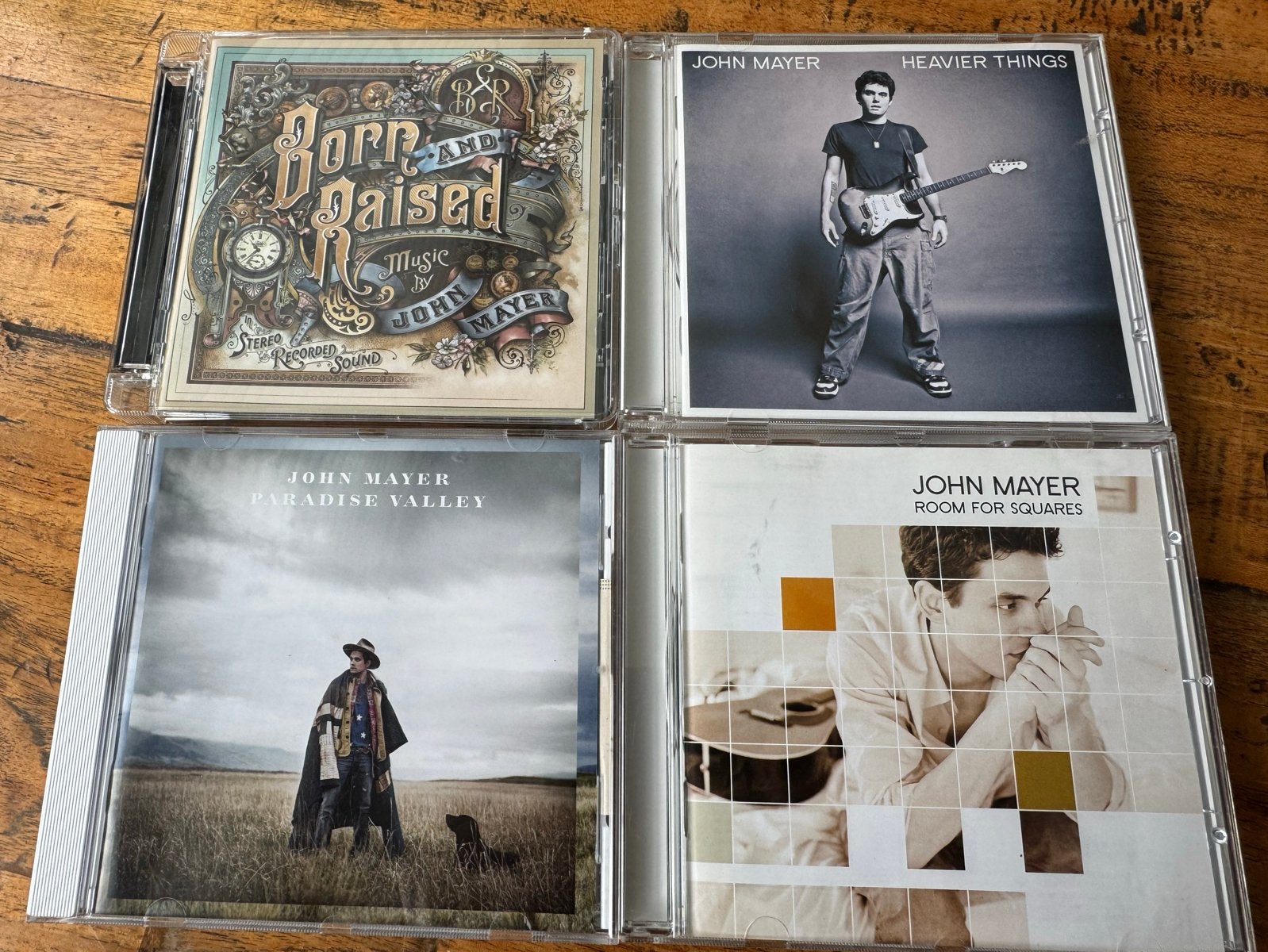 John Mayer CD collectie: Room for Squares, Paradise Valley,, Ophalen of Verzenden, Zo goed als nieuw, Singer-songwriter, Inclusief doosje