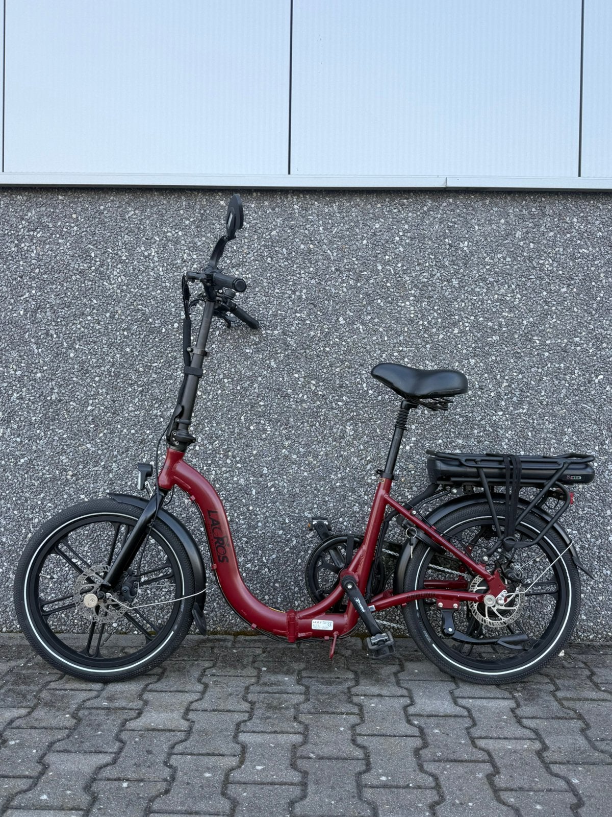 Elektrische vouwfiets Lacros, Overige merken, 20 inch of meer, Gebruikt, Versnellingen