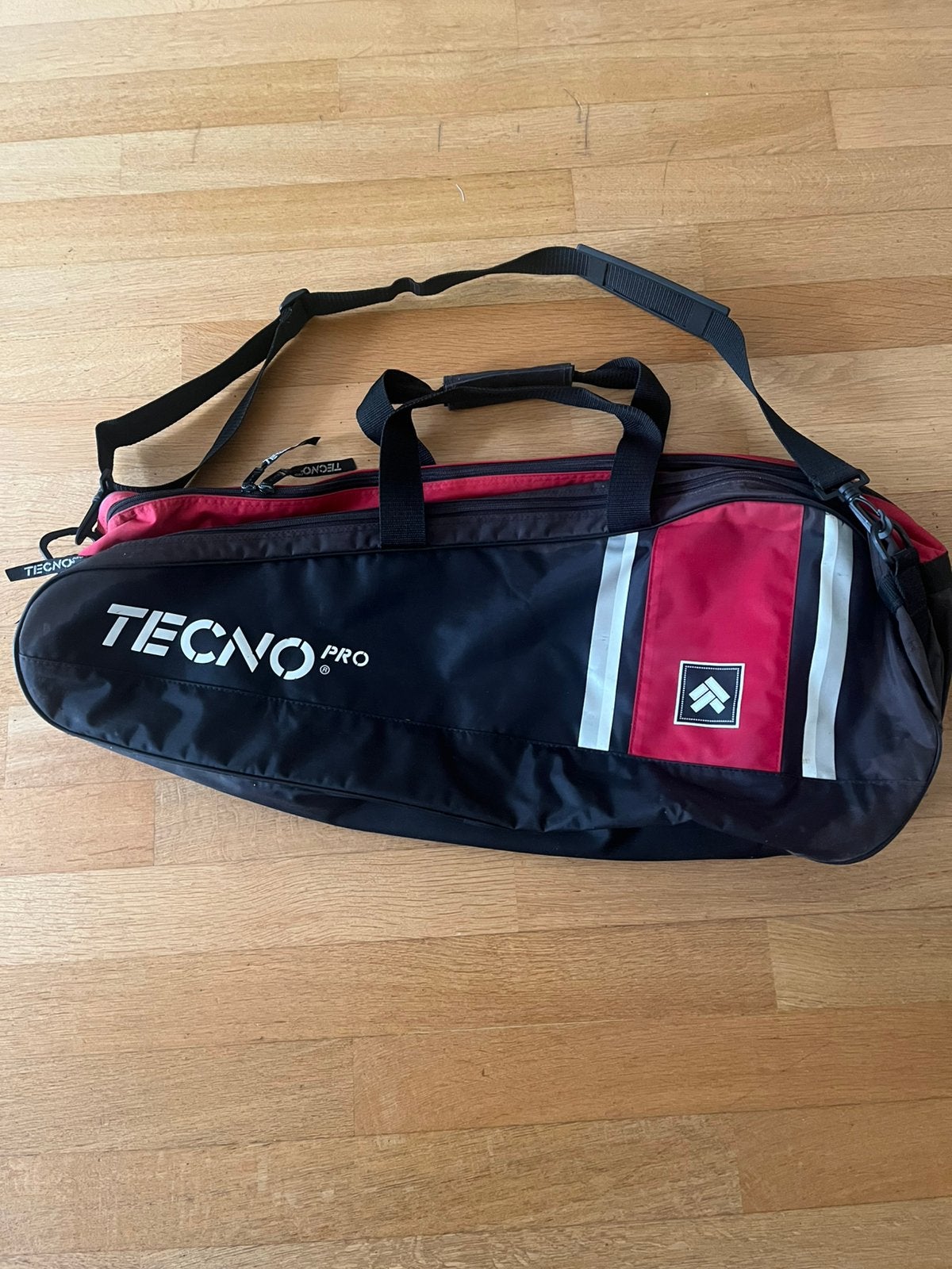 Techno ruime tennistas voor 2 rackets, Sieraden, Tassen en Uiterlijk, Tassen | Sporttassen, Ophalen of Verzenden, Gebruikt