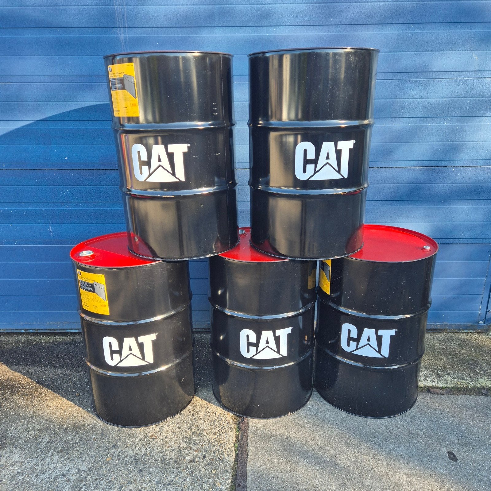 mooie cat olievaten decoratie industriële oliedrums, Ophalen