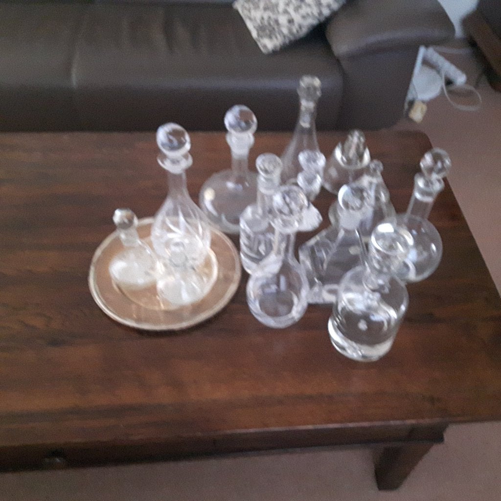 glazen karaffen, Antiek en Kunst, Ophalen of Verzenden