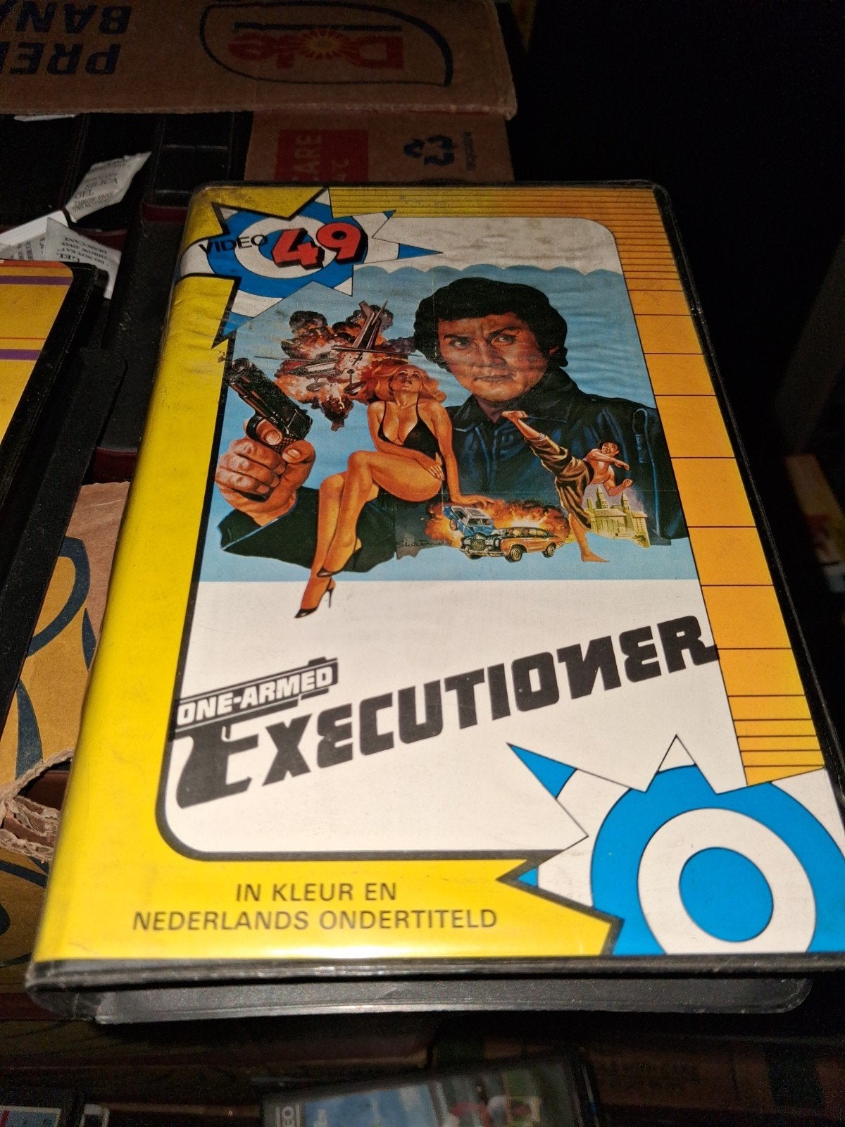 Vcc video2000 ex-rental  - The Executioner, Cd's en Dvd's, Vanaf 16 jaar, Ophalen of Verzenden, Gebruikt, Horror