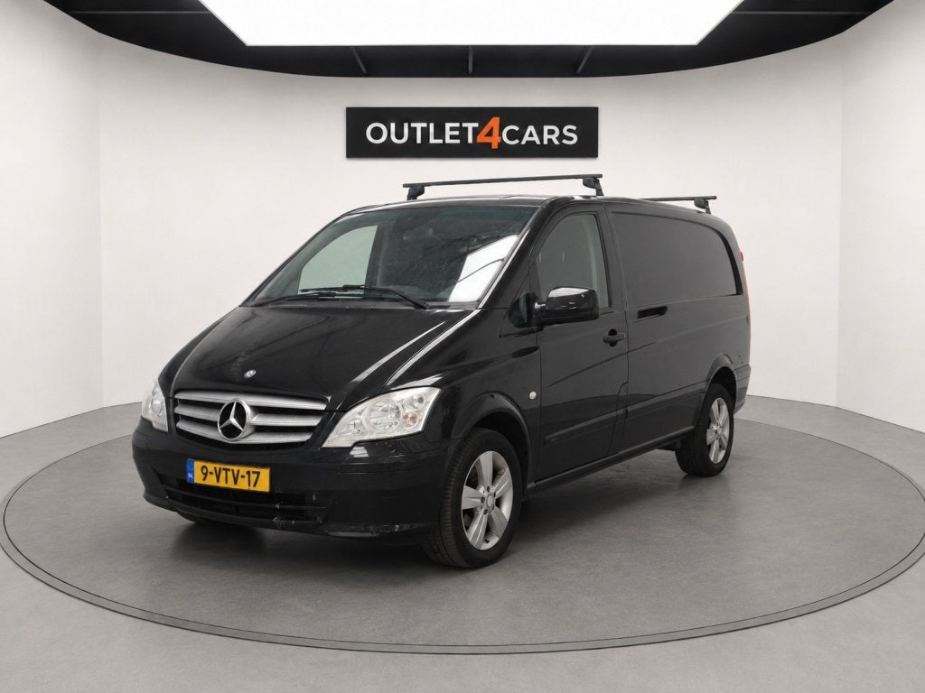 Mercedes-Benz Vito 113 CDI 320 | Automaat | BTW Voertuig |, Auto's, Euro 5, Gebruikt, Zwart, 4 cilinders