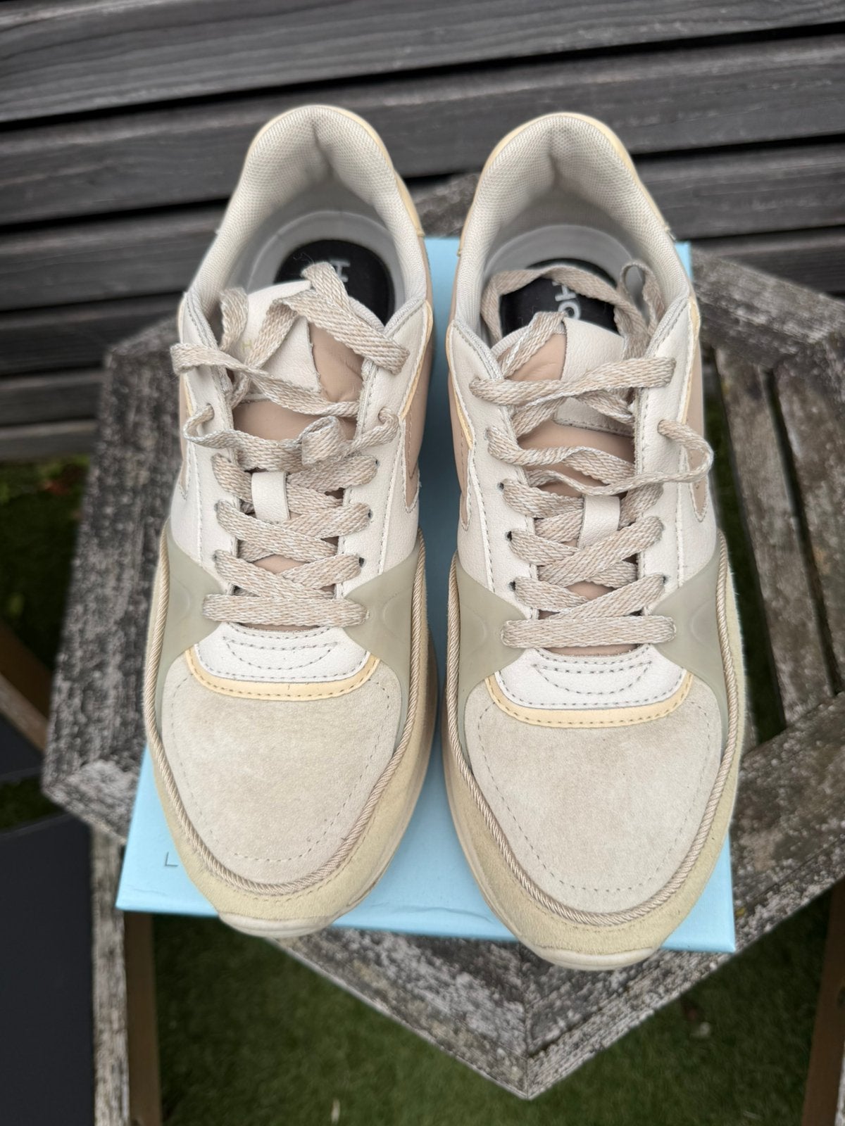 Mooie Hoff sneakers, maat 40, Verzenden, Beige, Sneakers of Gympen, Gedragen