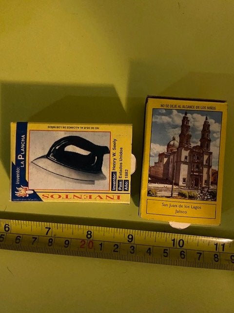vintage 2 stuks volle strijklucifer tandenstokers doosjes, Ophalen of Verzenden, Zo goed als nieuw, Luciferdoosjes of -merken