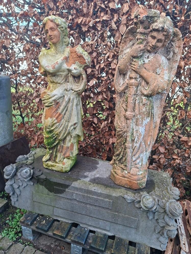 terracotta beelden, Ophalen, Gebruikt, Steen, Overige typen