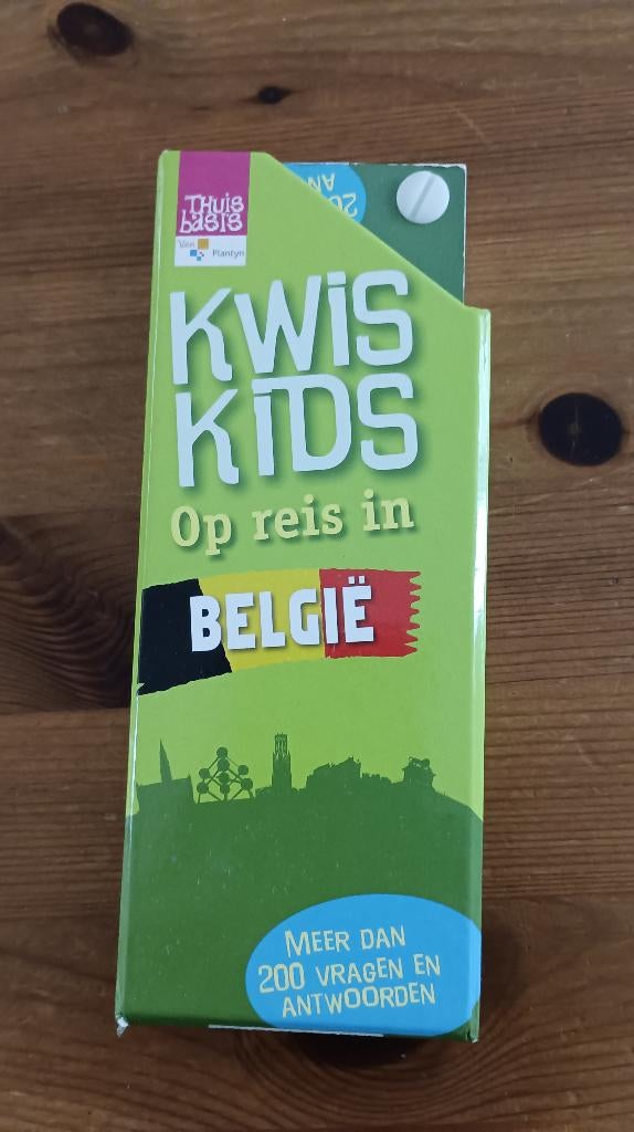 Kwis kids Op reis in Belgie, vanaf 10 jaar, Ophalen of Verzenden, Zo goed als nieuw, Taal en Lezen