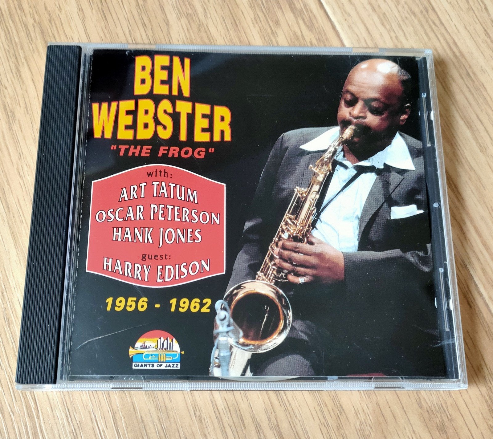 Ben Webster "The Frog" CD - Jazz Klassieker (1956-1962), Ophalen of Verzenden, Zo goed als nieuw, Jazz