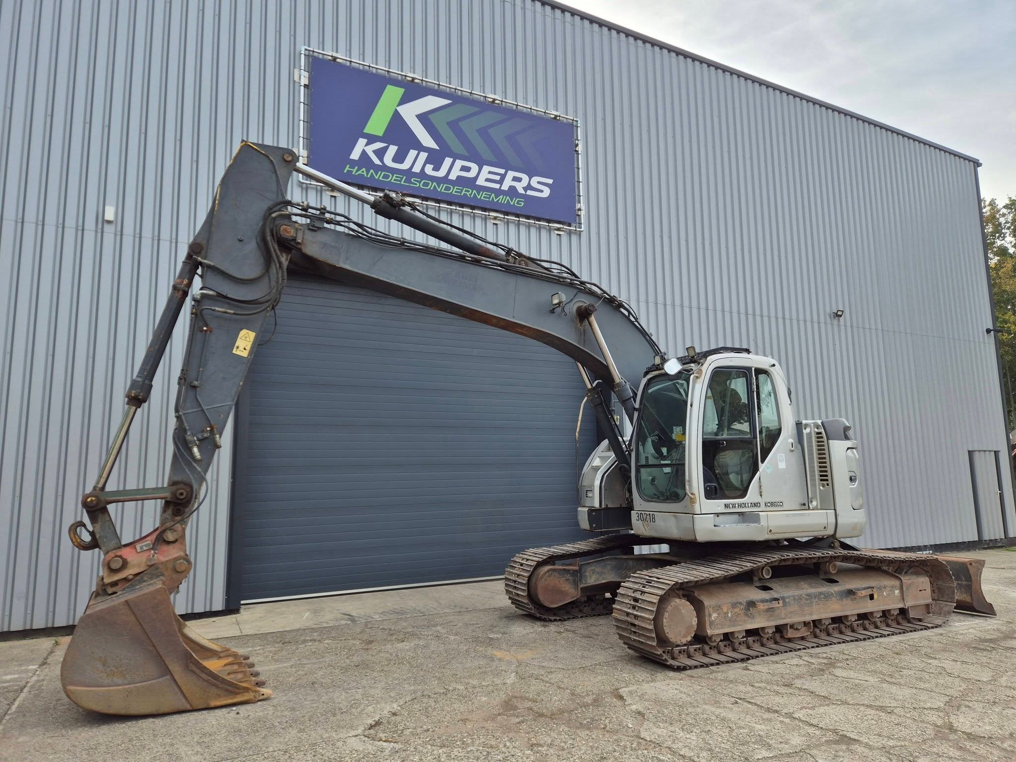 New Holland Kobelco E225BSR Rupskraan Graafmachine Rupsgraaf, Graafmachine