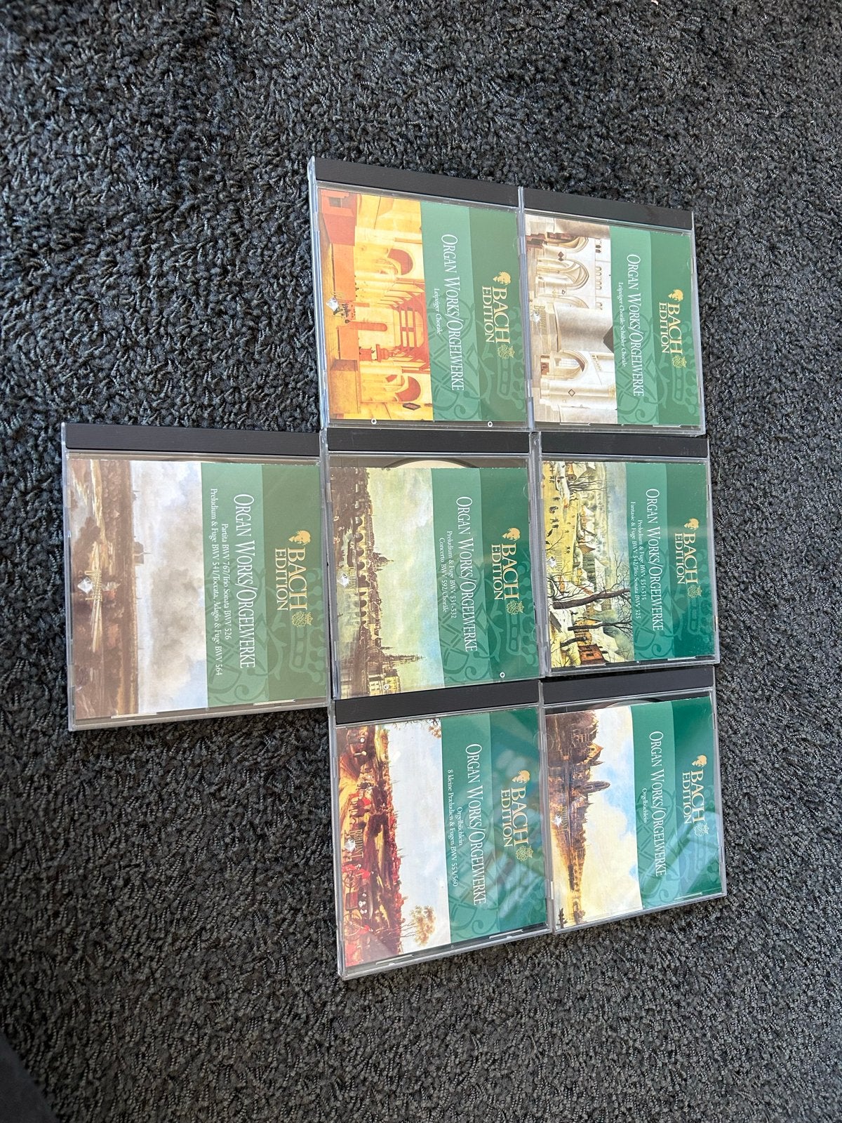 J.S. Bach Orgelwerken - Complete Boxset (8 CD's), Ophalen, Boxset, Zo goed als nieuw, Orkest of Ballet