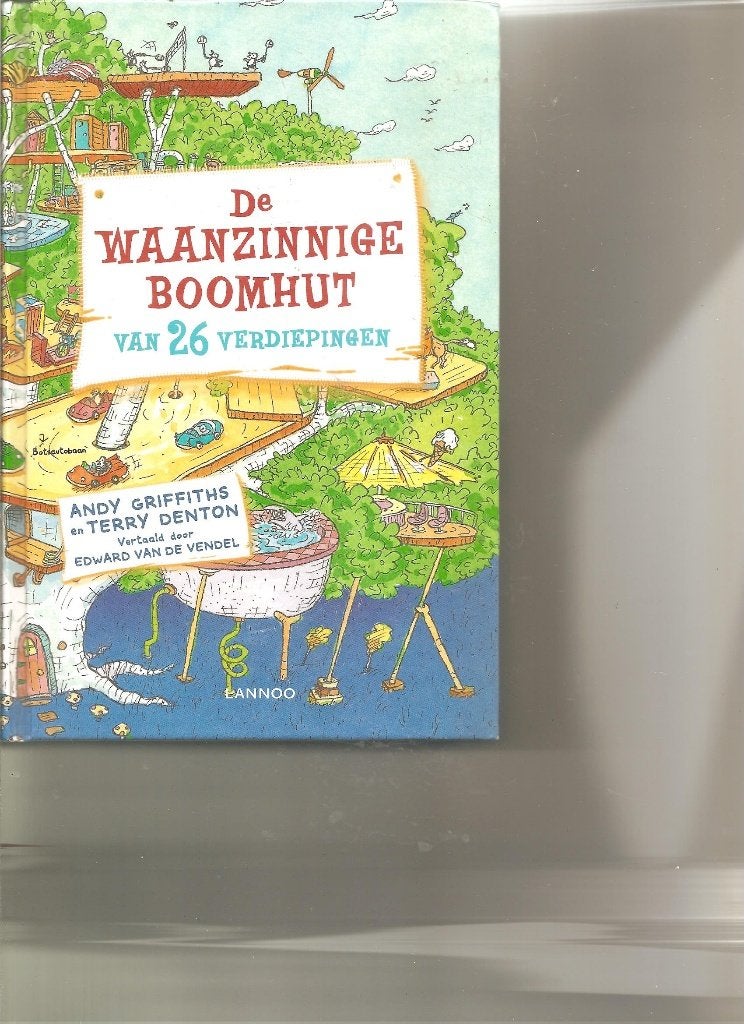 5 delen van DE wAANZINNIGE BOOMHUT DEEL 2-3-4-5-6, Boeken, Verzenden, Zo goed als nieuw