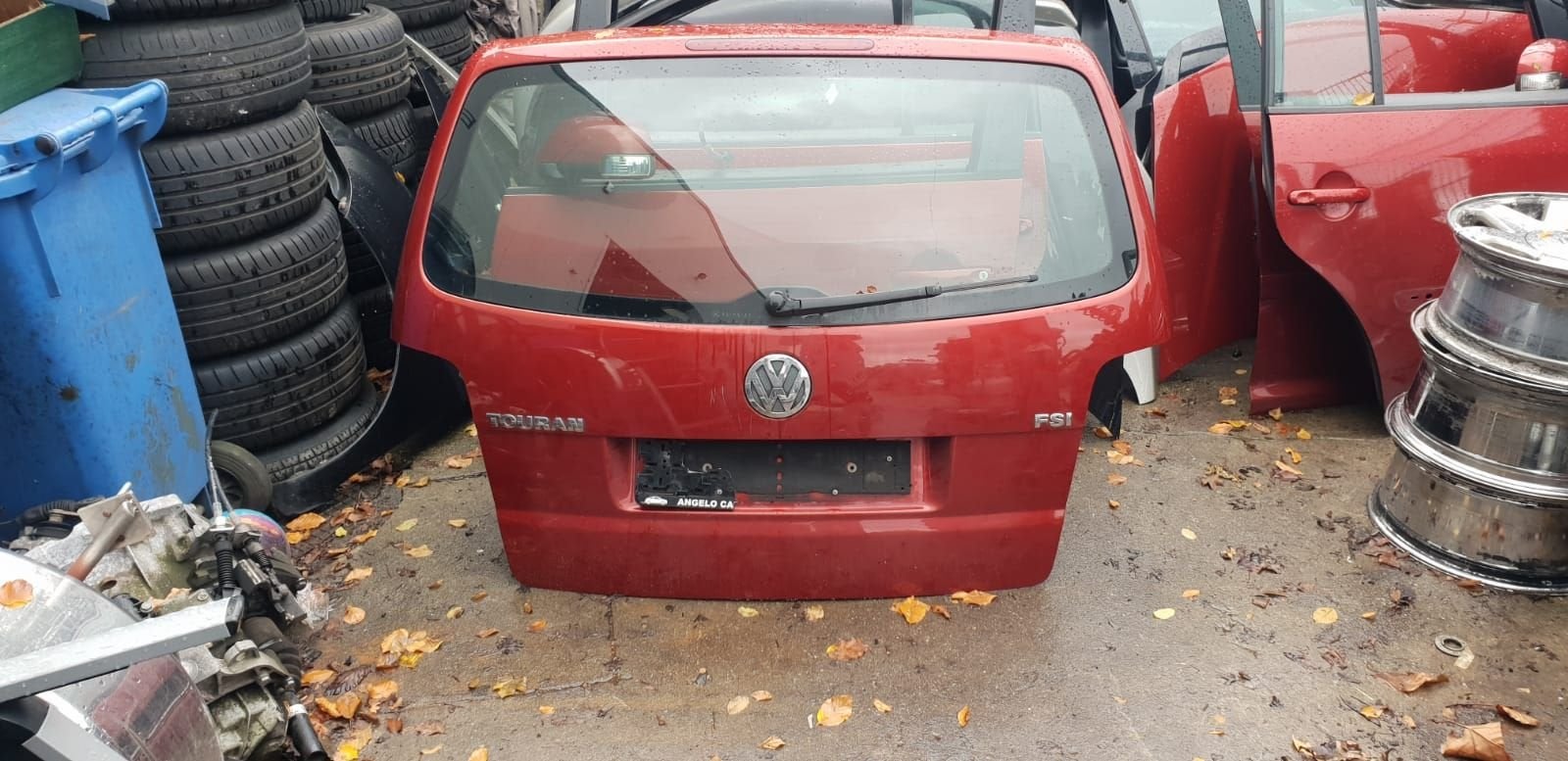 VW TOURAN ACHTERKLEP BJ 2008, Auto-onderdelen, Carrosserie en Plaatwerk, Gebruikt, -, Ophalen of Verzenden, Achter