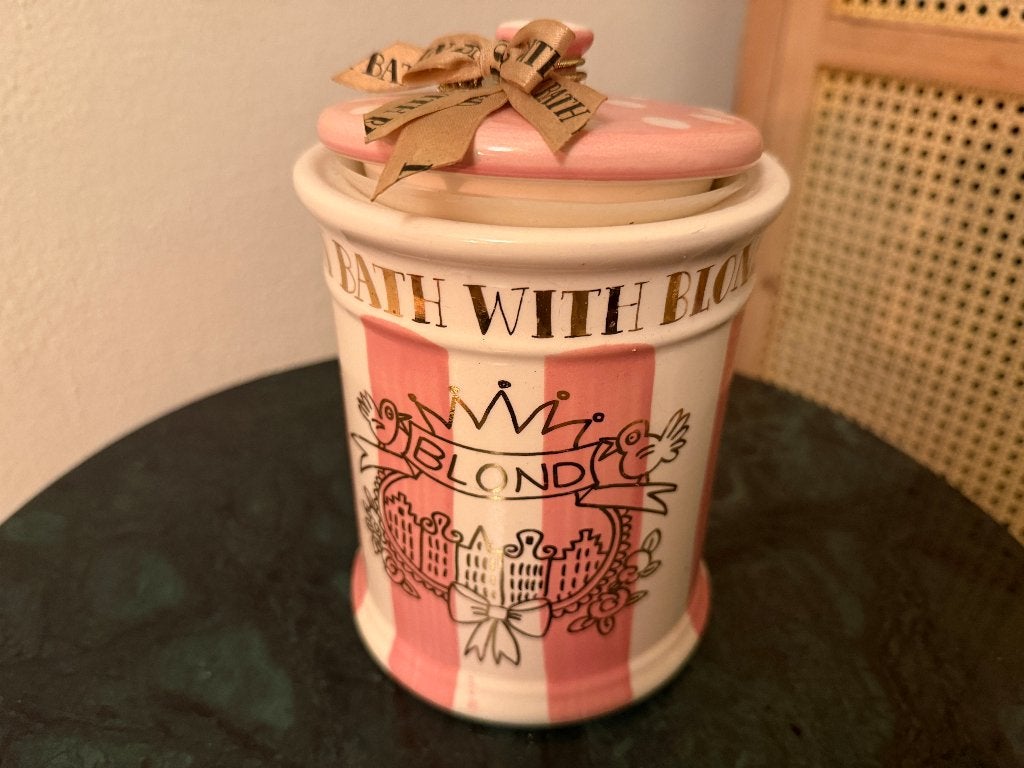Blond Amsterdam badkamer pot, Ophalen of Verzenden, Zo goed als nieuw, Roze