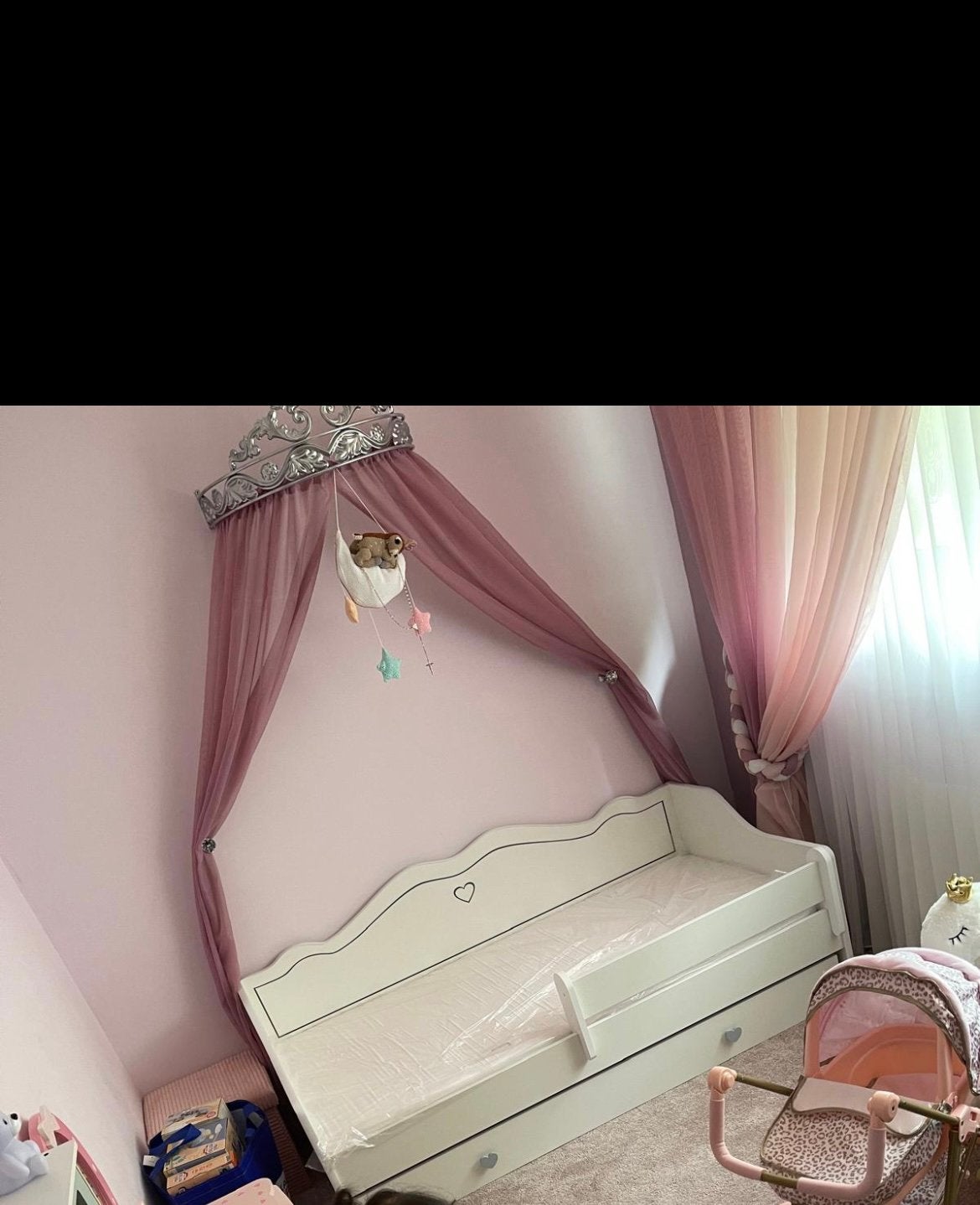 Kinderbed 160x80 met mateas en lade als nieuw, Ophalen, 70 tot 85 cm, Zo goed als nieuw, Matras