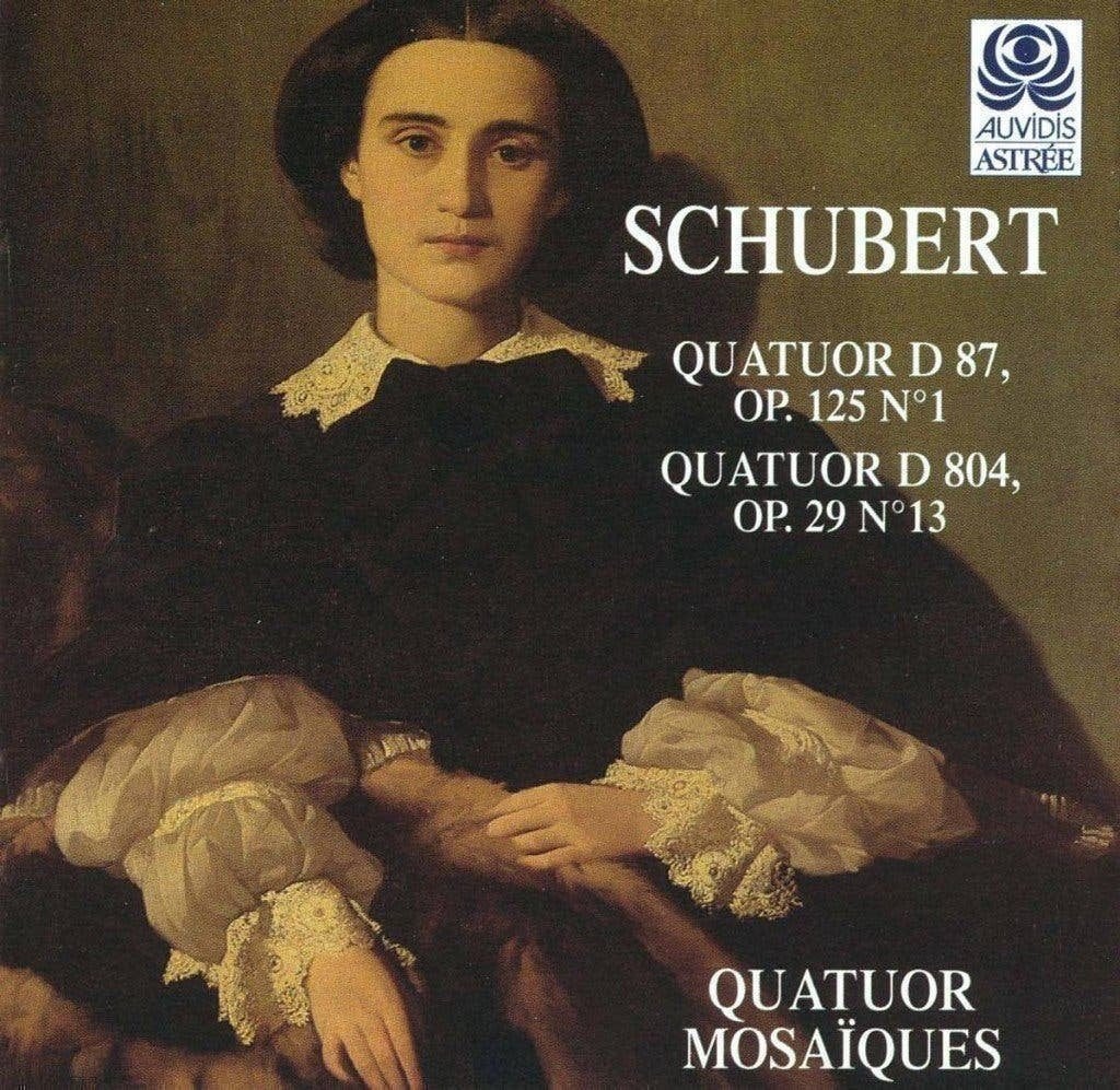 Schubert , Quatuor Mosaïques – Quatuor, Cd's en Dvd's, Verzenden, Classicisme, Zo goed als nieuw, Kamermuziek