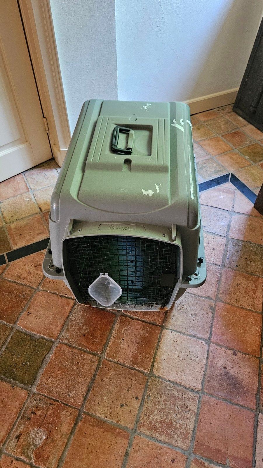Petmate sky kennel L - IATA Reisbench, Ophalen