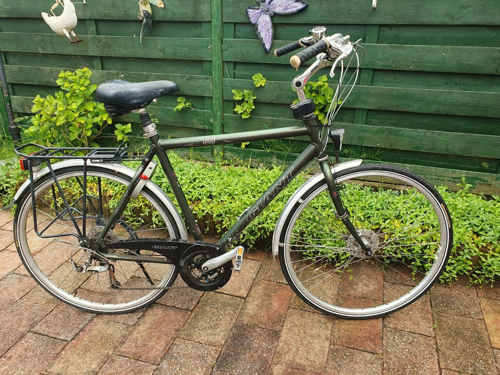 Giant Leader herenfiets 28 inch, Ophalen, Gebruikt, Giant, 57 tot 61 cm