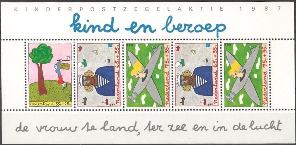 Kinder blok 1390 XXX.  ADV. no.75 I., Verzenden, Na 1940, Postfris