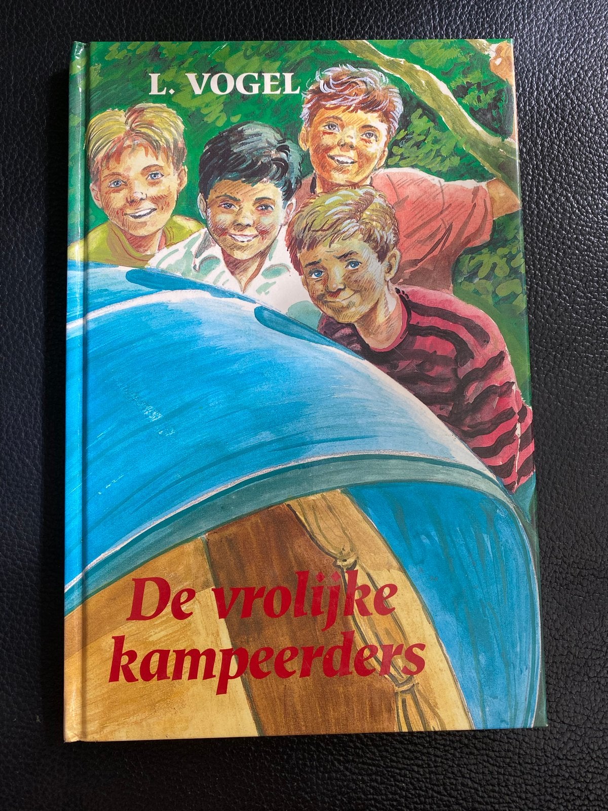 De Vrolijke Kampeerders - L. Vogel (Jeugdboek), Ophalen of Verzenden, Gelezen, Fictie