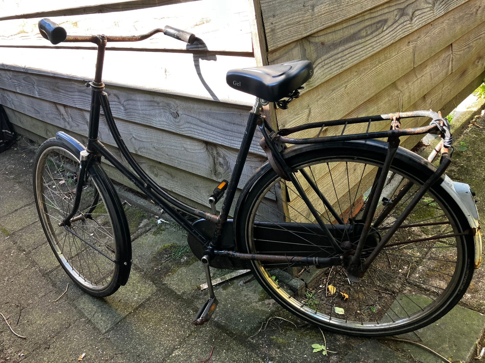 Gazelle opoefiets, Ophalen