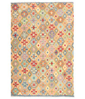 Handgemaakt Afghaans Traditioneel Kilim Vloerkleed Wol, Ophalen of Verzenden, Nieuw, Rechthoekig, 200 cm of meer