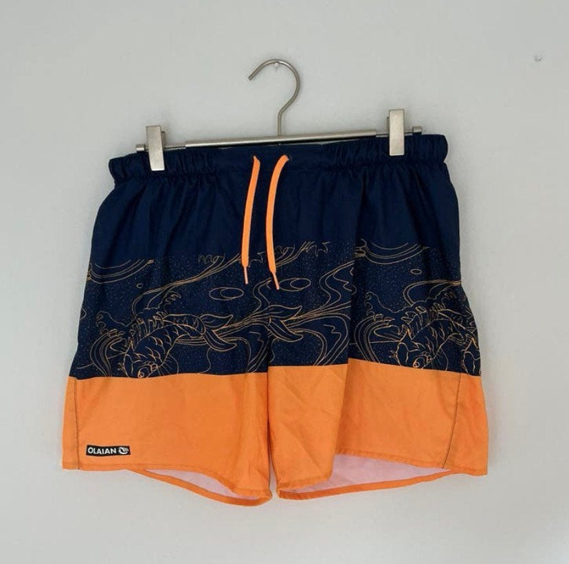 Zwembroek. Maat L, Kleding | Heren, Badmode en Zwemkleding, Verzenden, Maat 52/54 (L), Blauw, Zwemshort
