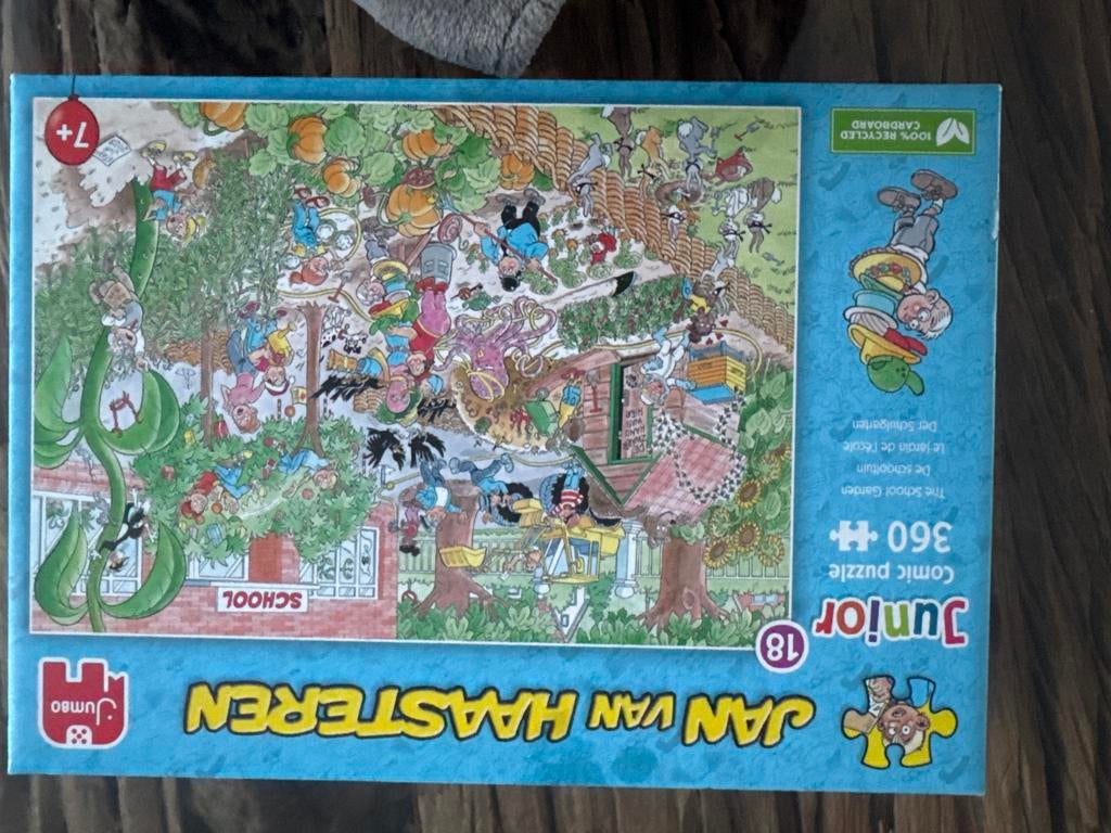 NIEUWJan van Haasteren Junior Schoolplein 360 stukjes puzzel, Ophalen of Verzenden, Meer dan 50 stukjes, Nieuw, 6 jaar of ouder
