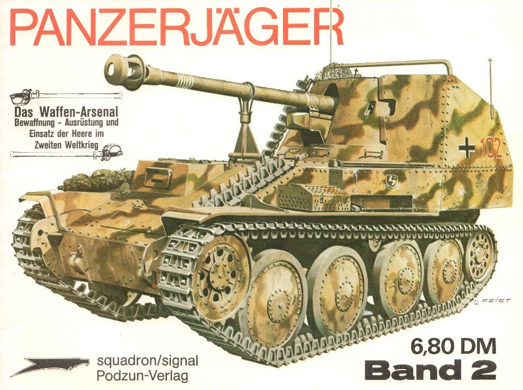 Panzerjäger waffen arsenal band 2, Ophalen of Verzenden, Voor 1940, Zo goed als nieuw, Landmacht
