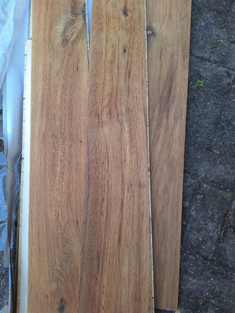 Nieuwe houten vloerplanken, Doe-het-zelf en Verbouw, Ophalen, Nieuw, Vloerdelen of -planken, Minder dan 5 m²
