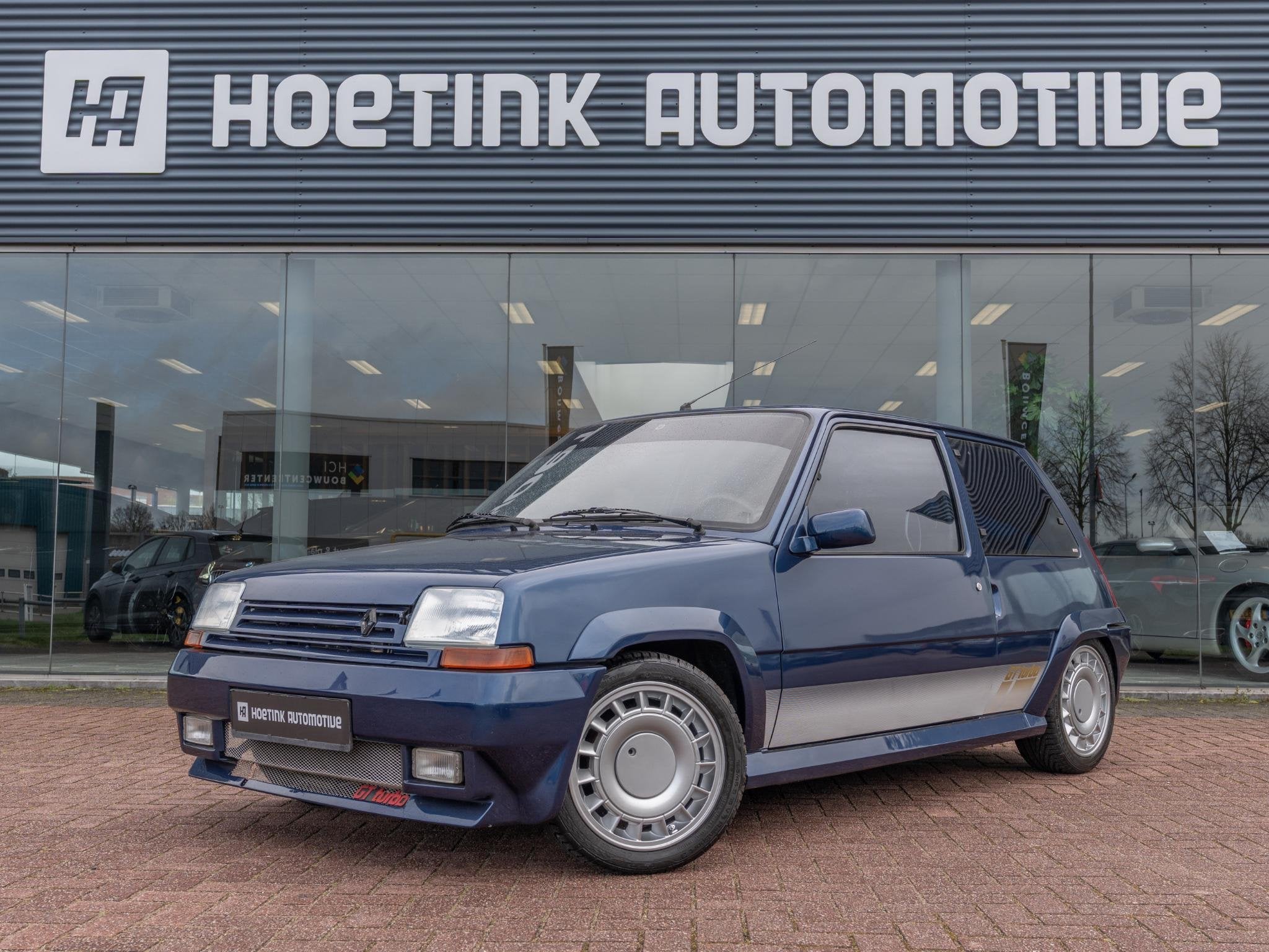 Renault 5 1.4 GT Turbo | Zeer goede staat, Auto's, Voorwielaandrijving, Zwart, 116 pk, Bedrijf