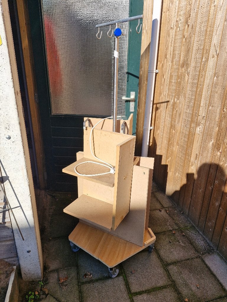 Infuuspaal, Ophalen, Gebruikt