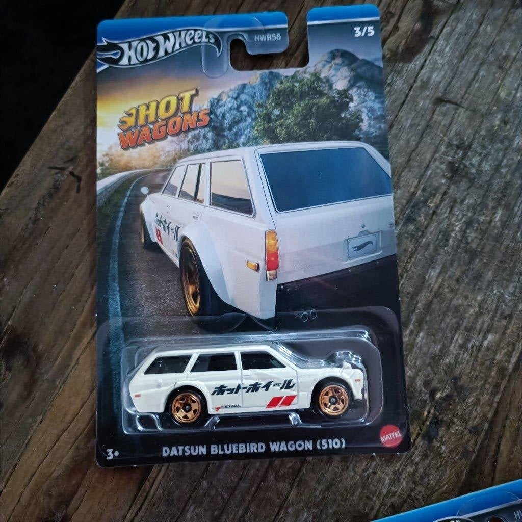 hot wheels hot wagons DATSUN BLUEBIRD WAGON 510, Ophalen of Verzenden, Nieuw, Auto