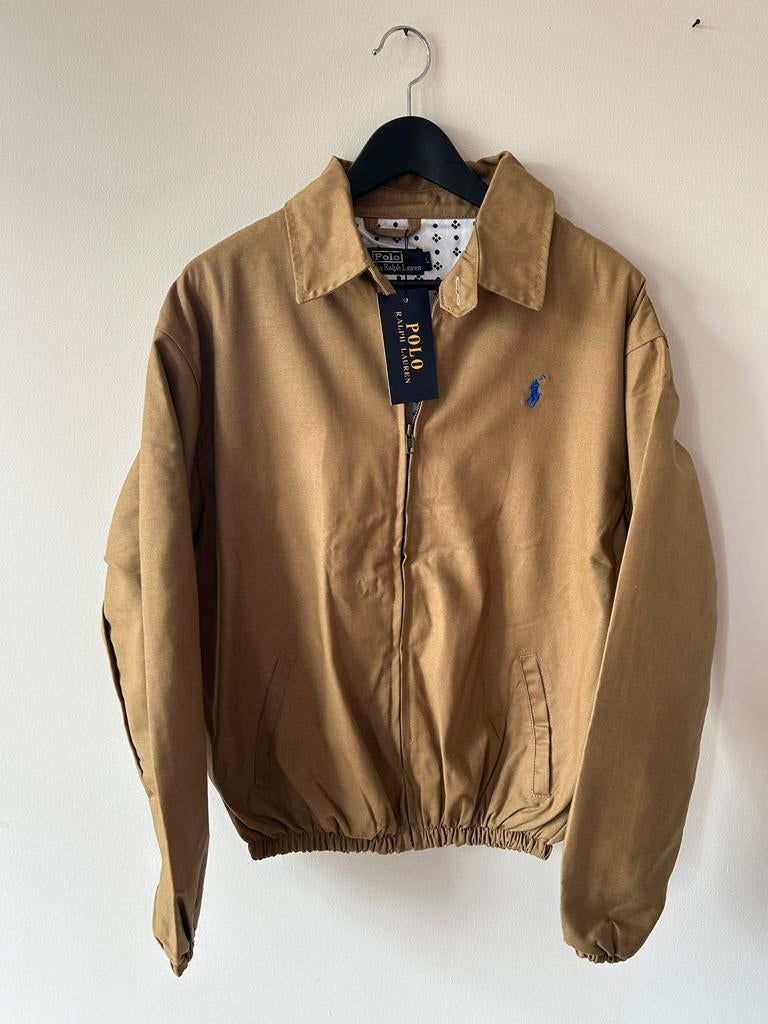 Ralph Lauren harrington jas mosterdgeel maat L, Ophalen of Verzenden, Zo goed als nieuw, Maat 52/54 (L), Geel
