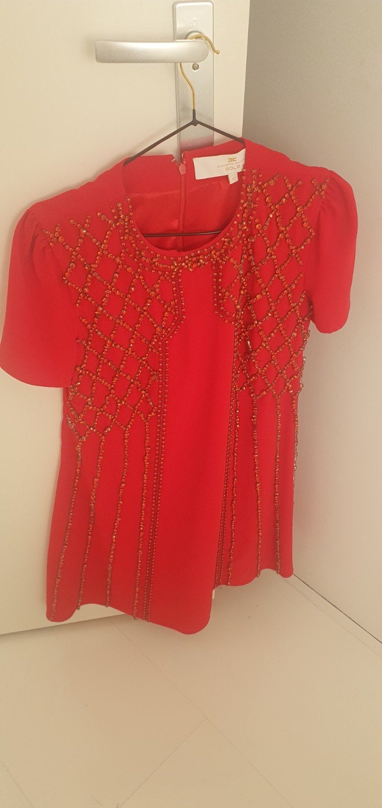 Elisabetta Franchi jurk it42, Kleding | Dames, Jurken, Verzenden, Nieuw, Knielengte, Elisabetta franchi