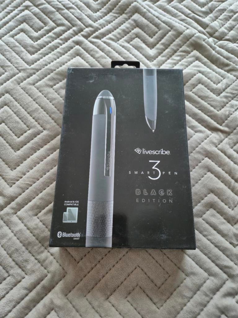 Livescribe 3 Black Edition, Computers en Software, Muizen, Nieuw, Draadloos, Ophalen of Verzenden