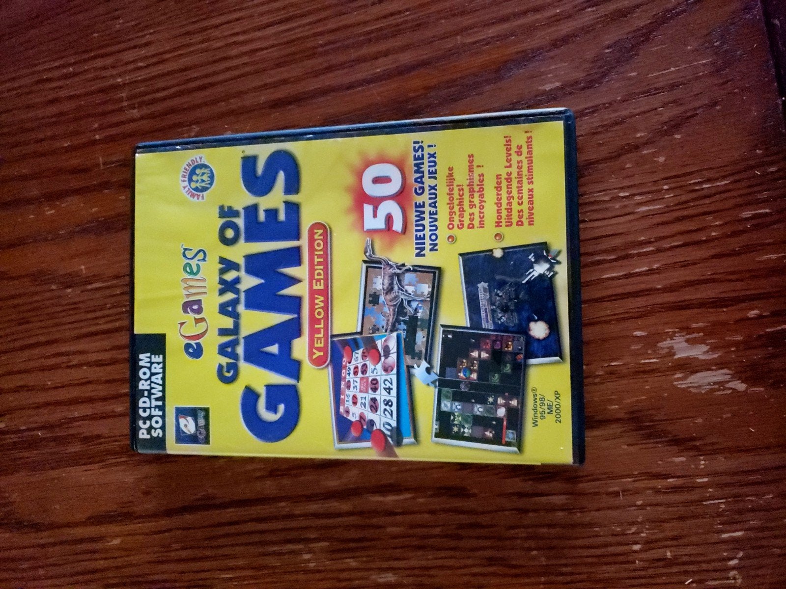 eGames Galaxy of Games Yellow Edition PC CD-ROM, Gebruikt, Overige genres, 1 speler, Ophalen of Verzenden