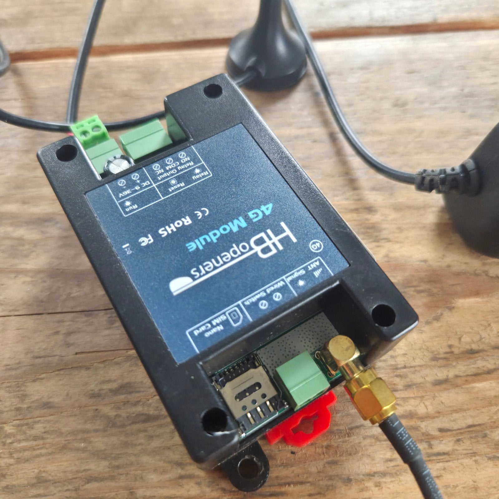 HB 4G Module Hekopener Poortopener Garagedeur, Tuin en Terras, Ophalen, Zo goed als nieuw, IJzer