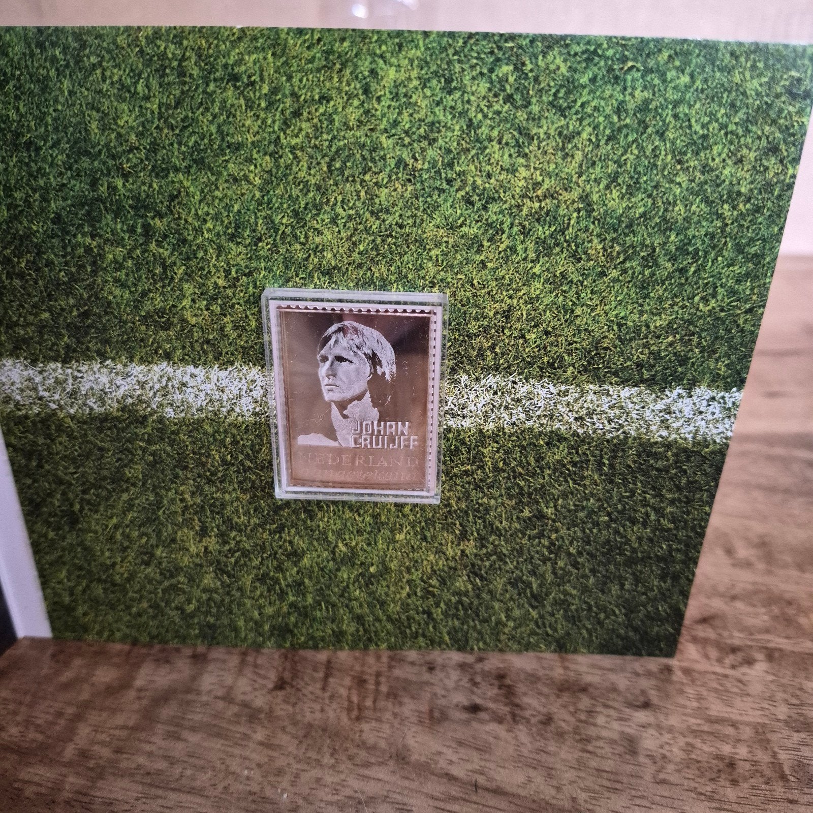 Johan Cruyff Zilveren Postzegel - Speciale Uitgave, Postzegels en Munten, Ophalen of Verzenden