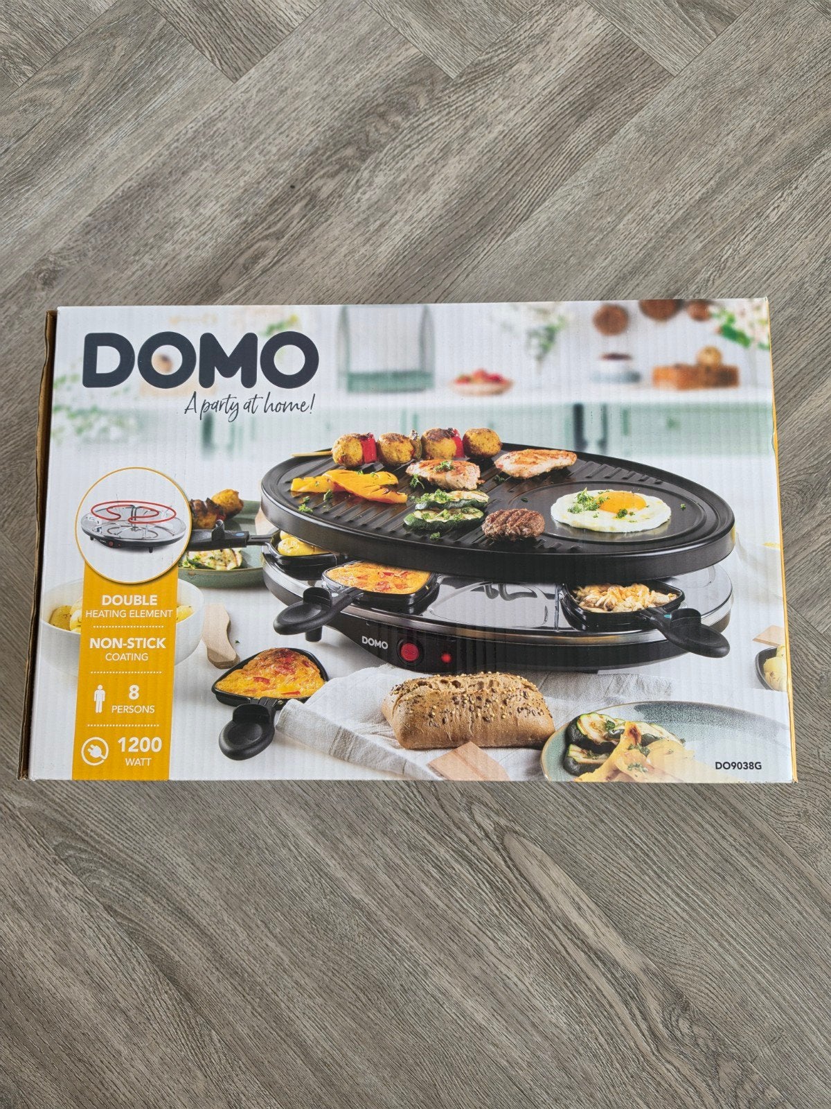 Domo Gourmetstel 8 personen, Witgoed en Apparatuur, Ophalen of Verzenden, Nieuw, 8 personen of meer