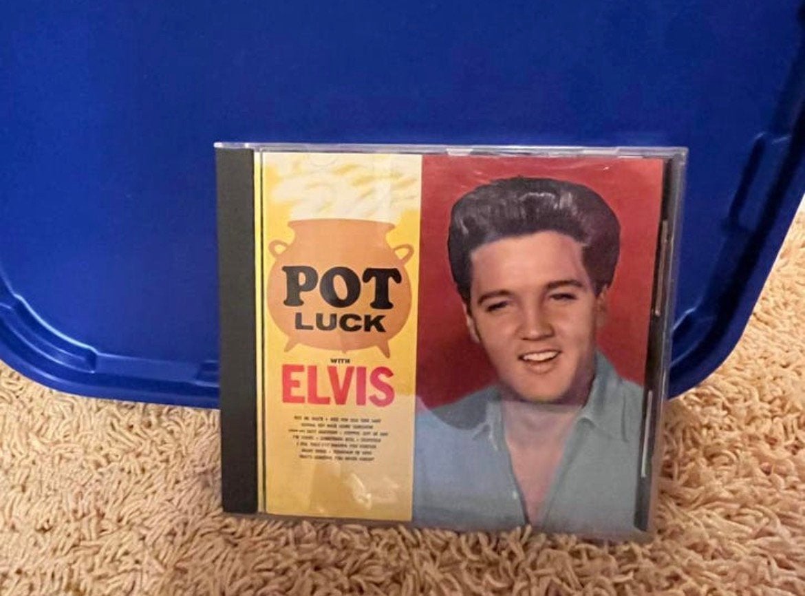 Cd pot luck with Elvis, Ophalen of Verzenden, Zo goed als nieuw