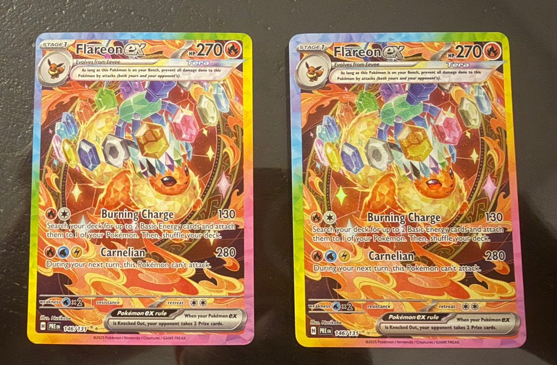 Flareon EX, Ophalen of Verzenden, Zo goed als nieuw, Speelkaart(en)