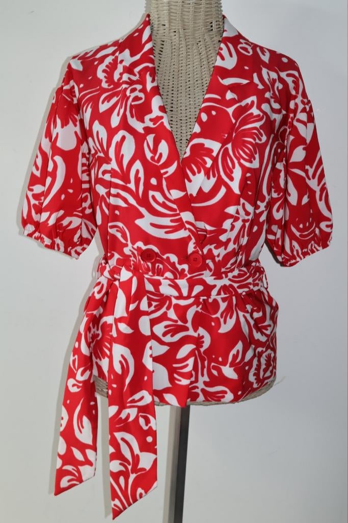 Studio Anneloes Elise Flower Blazer Travelstof Maat M, Studio Anneloes, NL, Nieuw, Ophalen of Verzenden