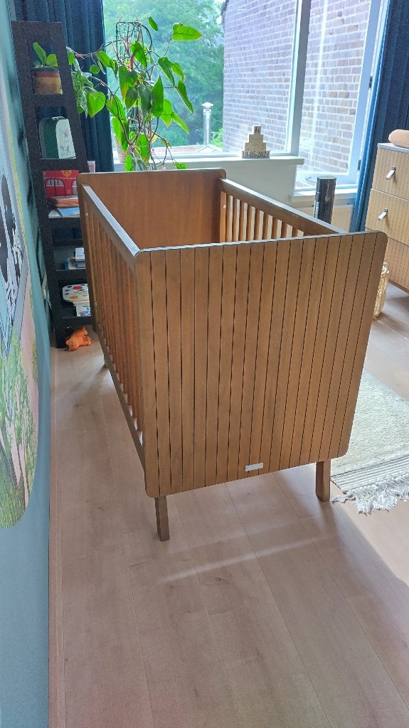 Ledikant Bopita senna, Kinderen en Baby's, Kinderkamer | Bedden, Gebruikt, Minder dan 140 cm, Minder dan 70 cm, Matras, Ophalen