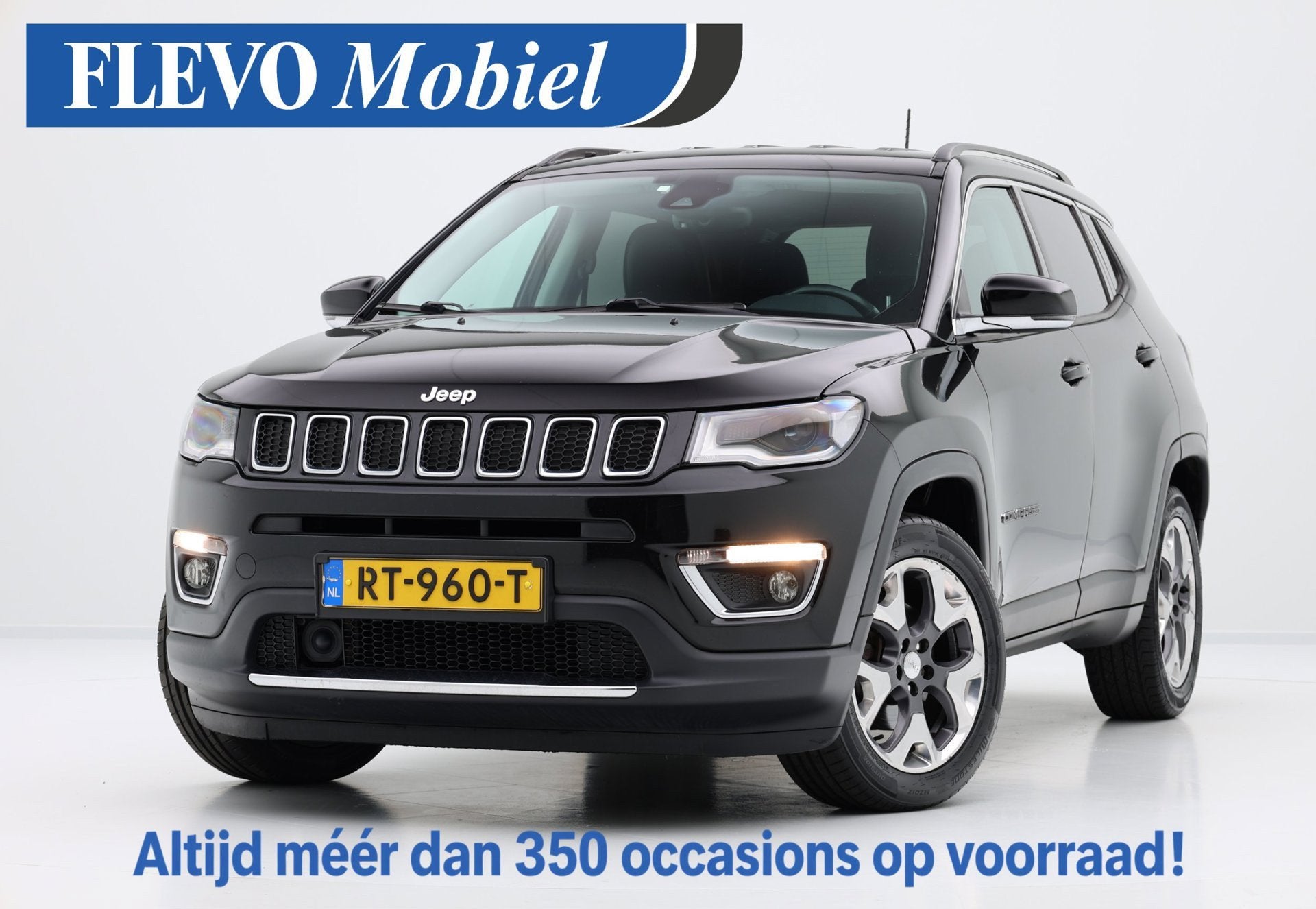 Jeep Compass 1.4 MultiAir Opening Edition Plus Leder|Clima|L, Auto's, Voorwielaandrijving, 450 kg, Gebruikt, Euro 6