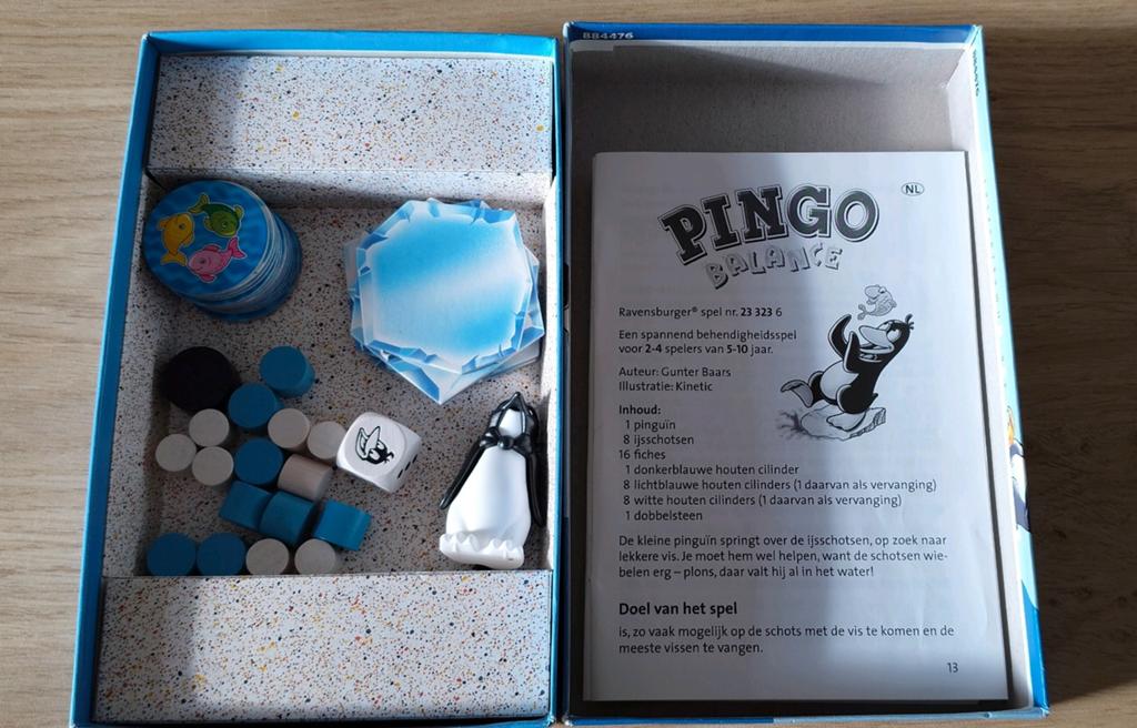 PINGO BALANCE*RAVENSBURGER 2011*SPELLETJE MET PINGUIN, Een of twee spelers, Verzenden, Zo goed als nieuw, Ravensburger