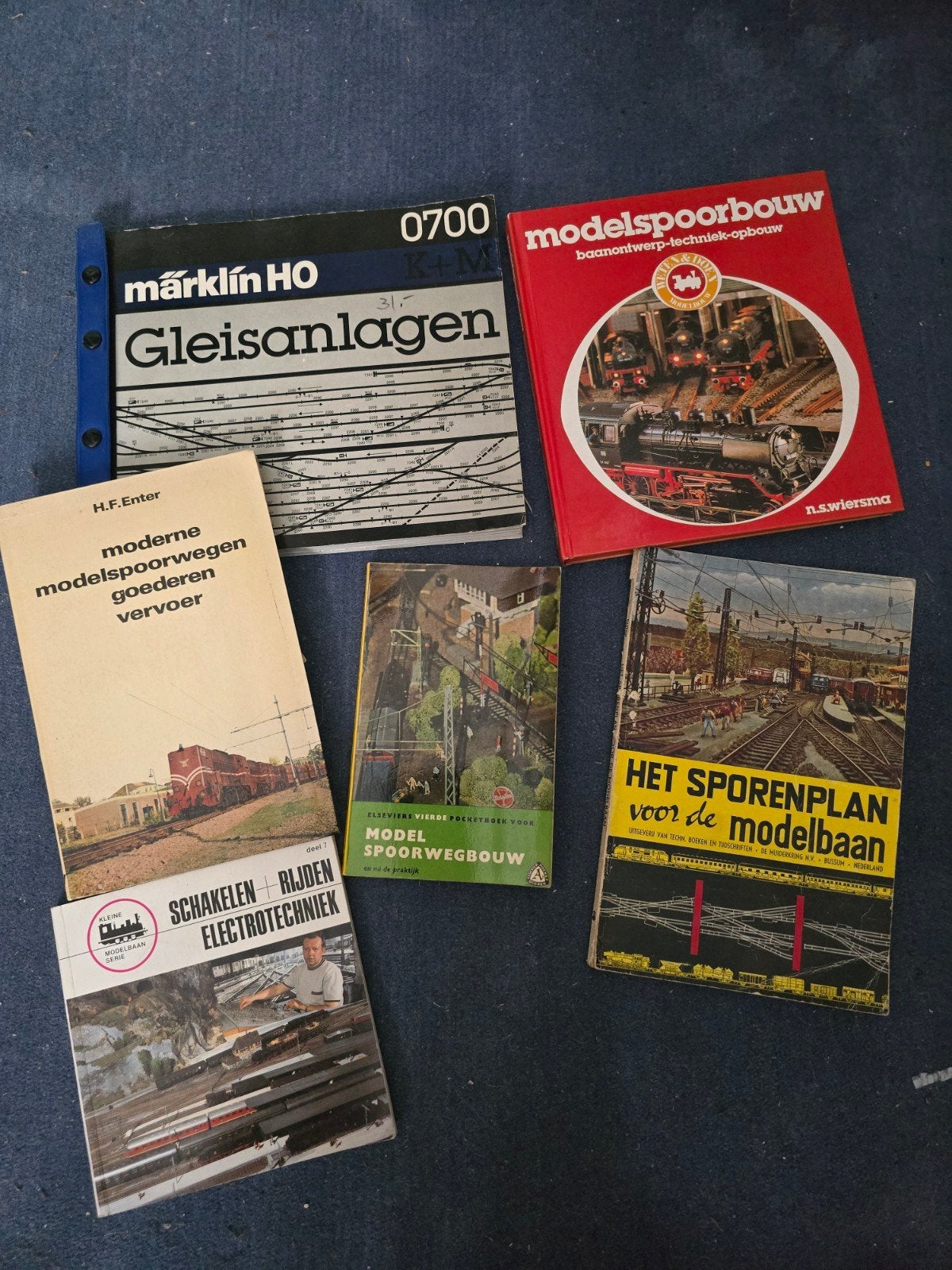Collectie modelspoorbouw boeken en tijdschriften, Ophalen of Verzenden