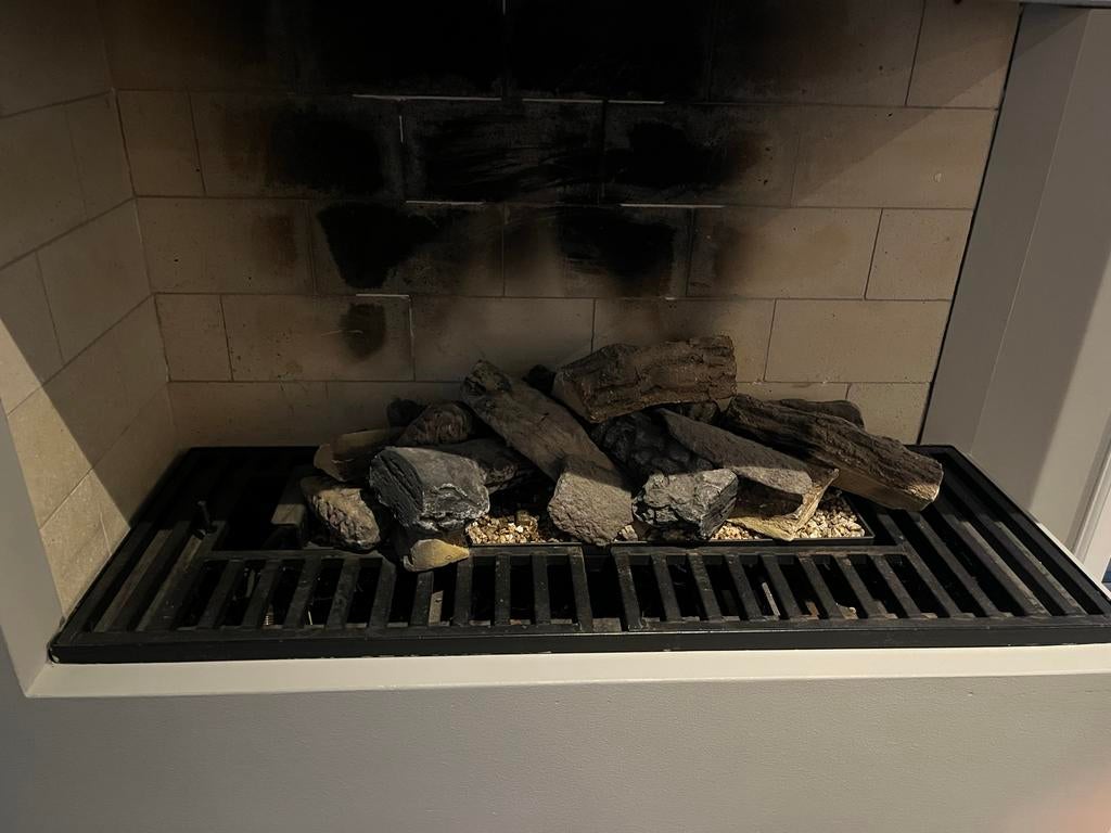 Helex Inbouw Gashaard - Sfeervolle Warmte, Ophalen, Gebruikt, Inbouwhaard, Gashaard